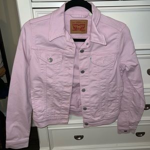 Pink Levi Jean Jacket